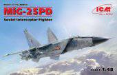 ICM 48903 MiG-25 PD Soviet Interceptor Fighter 1:48