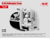 ICM 53103 S-64 Helicopter Crew (100% new moulds) 1:35