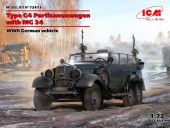 ICM 72473 1:72 Type G4 Partisanenwagen with MG 34, WWII German vehicle