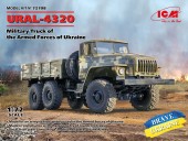 ICM 72708 URAL-4320, Military Truck of the Armed Forces of Ukraine 1:72