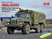 ICM 72709 URAL-43203, Military Box Vehicle of the Armed Forces of Ukraine 1:72