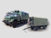 ICM 72817 ZiL-131, Truck with trailer Armed Forces of Ukraine 1:72