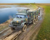 ICM 72821 ZiL-131 AFU with DShKM28 1:72
