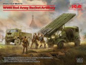 ICM DS3512 WWII Red Army Rocket Artillery BM-13-16MLRS Crew RKKA Driver 1:35
