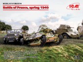 ICM DS3514 Battle of France, spring 1940 (Panhard 178 AMD-35,FCM 36,Laffly V15T) 1:35