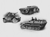 ICM DS3525 Wehrmacht Armored Vehicles 1:35