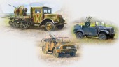 ICM DS3526 Self-propelled AA guns of the Wehrmacht2800 1:35