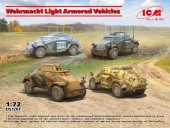 ICM DS7207 Wehrmacht Light Armored Vehicles 1:72