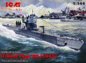 ICM S.010 U-Boat Type IIB 1943 1:144