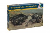 ITALERI 0229s 1:35 Tank 250Gals and Cargo M101 Trailers