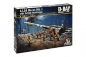 ITALERI 1356 1:72 AS-51 HORSA Mk.I with British Paratroopers