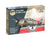 Italeri 1490 1:72 German Fighter Aircraft Focke Wulf Fw 190 A-7/A-8 F - WWII Aces
