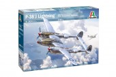 Italeri 2834 1:48 American Fighter Aircraf Lockheed P-38J Lightning E.T.O.