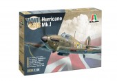 Italeri 2838 1:48 British Fighter Aircraft Hawker Hurricane Mk.l Aces