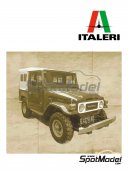 Italeri 3630S 1:24 TOYOTA Land Cruiser BJ44 Soft Top/Hard Top