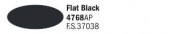 ITALERI 4768AP Flat Black - Acrylic Paint (20 ml)