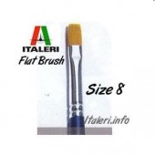 ITALERI 51231 8 Synthetic Flat Brush