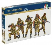 Italeri 6168s 1:72 Us Infantry 90s - 50 Figures