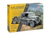 ITALERI 6595 1:35 Sd. Kfz. 10 Demag D7 with 7,5 cm leIG 18 and crew