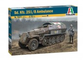 Italeri 7077s 1:72 Sd.Kfz. 251/8 Ambulance