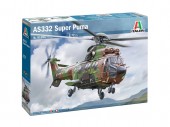 Italeri 91096 1:72 French Helicopter Airbus Eurocopter AS332 Super Puma