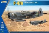 Kinetic K3212 P-47D Thunderbolt Razor RAF 1:24