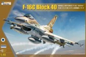 KINETIC K48129 F-16C Block 40 IDF Barak 1:48