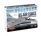LIFECOLOR CE01 US Air Force Gray Schemes From 70'S To Present 8 x 22 ml