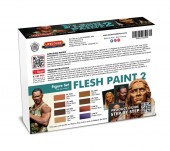 LIFECOLOR CE03 Flesh Paint Set 2 8 x 22 ml