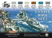 Lifecolor CS25 Camouflage Set US Navy WWII Set 2 