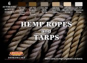 Lifecolor CS28 Hemp Ropes and Tarps 