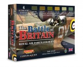 LIFECOLOR CS35 Battle Of Britain, Royal Air Force Colors 6 x 22 ml