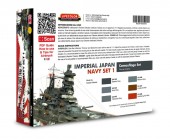 LIFECOLOR CS36 Imperial Japan Navy WWII, Late War, Set N. 1 6 x 22 ml