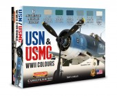 LIFECOLOR CS46 USN & USMC WWII Colors 6 x 22 ml