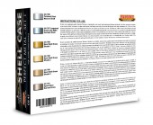 LIFECOLOR CS47 Shell Case Perfect Metals Set 1 6 x 22 ml