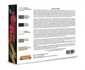 LIFECOLOR CS49 War On The Road Concrete Tarmac & Plaster 6 x 22 ml