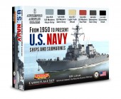 LIFECOLOR CS52 US Navy From 1950 To Present 6 x 22 ml