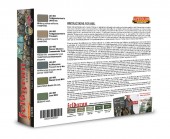 LIFECOLOR CS55 Feldgrau 1943-1945 German Military Uniforms 6 x 22 ml