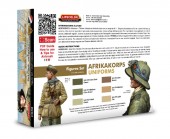 LIFECOLOR CS58 D.A.K. Uniform Colors 6 x 22 ml