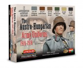 LIFECOLOR CS59 The Austro-Hungarian Army Uniforms 1916-1918 6 x 22 ml