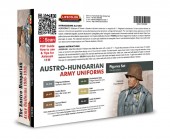 LIFECOLOR CS59 The Austro-Hungarian Army Uniforms 1916-1918 6 x 22 ml