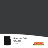 LIFECOLOR NUA207 Schwarzgrau Panzergrau 22 ml
