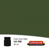LIFECOLOR NUA506 Olivgrun 22 ml