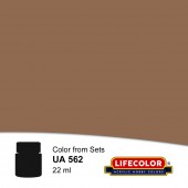 LIFECOLOR NUA562 Dark Tan 22 ml