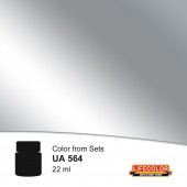 LIFECOLOR NUA564 Flat Alluminium 22 ml