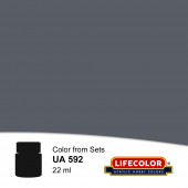 LIFECOLOR NUA592 Gunship Grey 22 ml