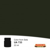 LIFECOLOR NUA733 Tyre Black 22 ml