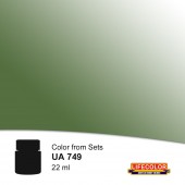 LIFECOLOR NUA749 Vegetable Origin Damp Green 22 ml
