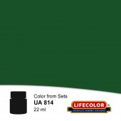 LIFECOLOR NUA814 Loco Green Late 22 ml