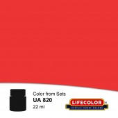 LIFECOLOR NUA820 Signal Red 22 ml
